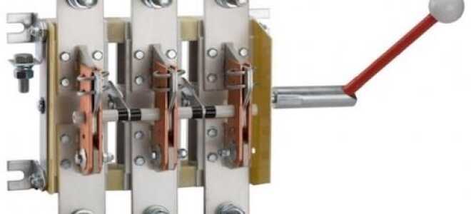 Как подключить перекидной рубильник — схема с инструкцией