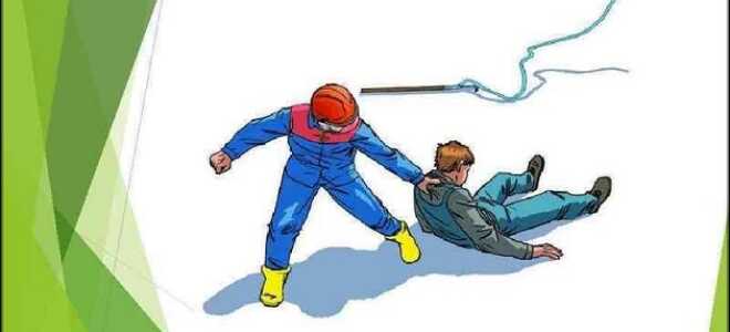 Первая помощь при поражении человека электрическим током