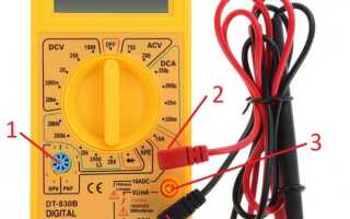 Цифровой мультиметр dt-830b: инструкция по эксплуатации и отзывы