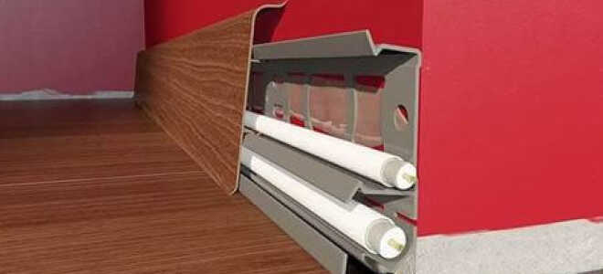 Прокладка электропроводки в плинтусе — Сам электрик