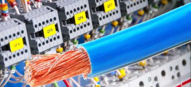 Силовой провод ПуГВ 1х6 медный