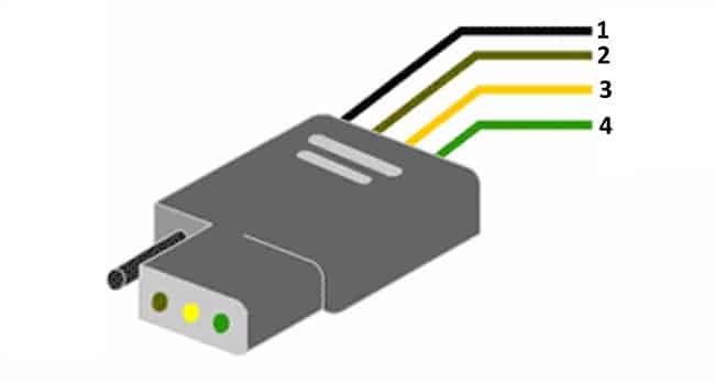 4-х пиновый разъем