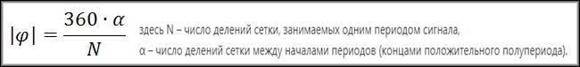 φ – модуль угла
