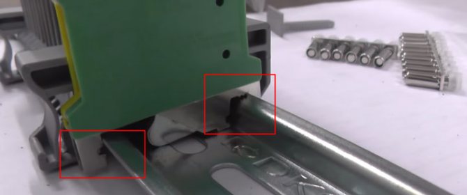 клеммник под заземляющую жилу