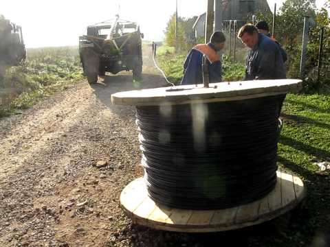 Раскатка кабеля 2