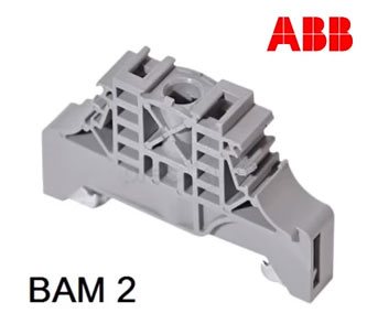 заглушка фиксатор для клеммника абб BAM2