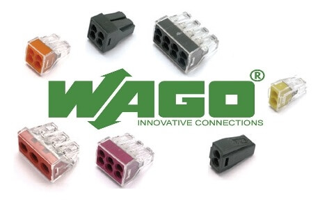 Типы соединителей WAGO