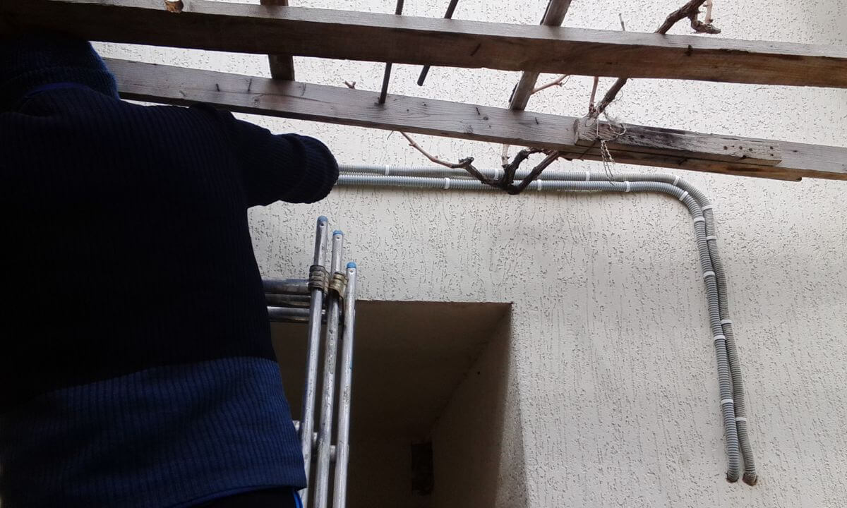 Ввод электричества в дом