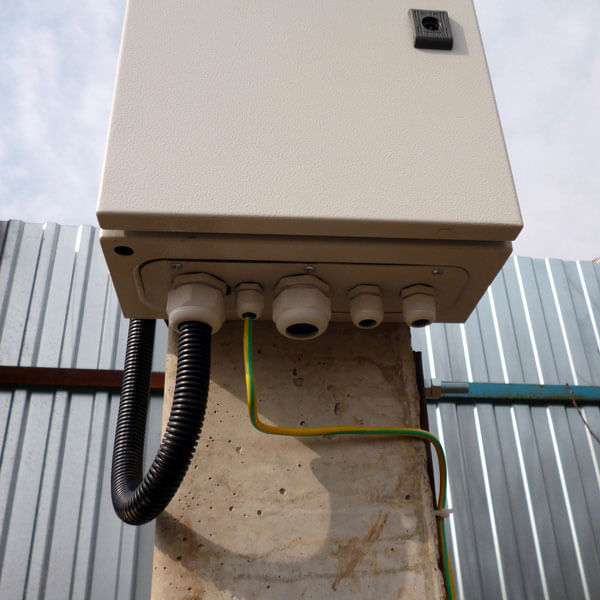 Ввод кабеля в электрощит