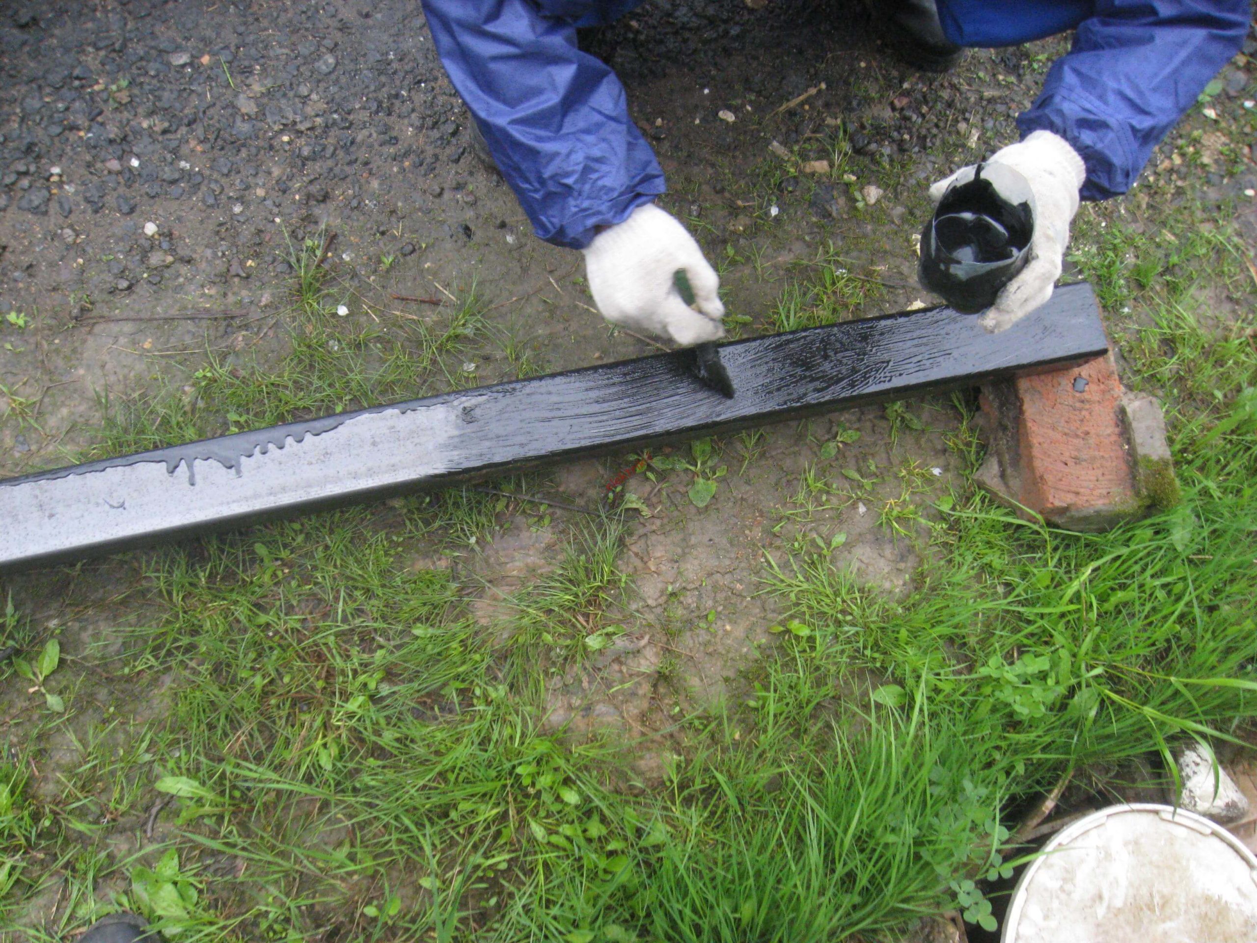 Покраска стойки