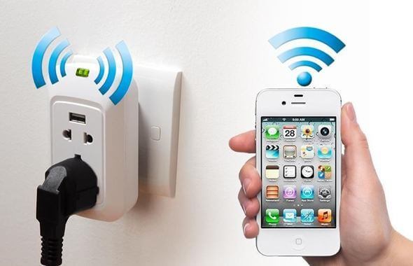 Накладная wi-fi розетка